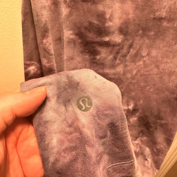 2 lululemon tanks, purple, black - Picture 3 of 6